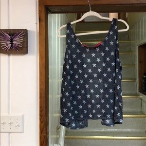 Arizona Stars and Bows Open Back Tank!